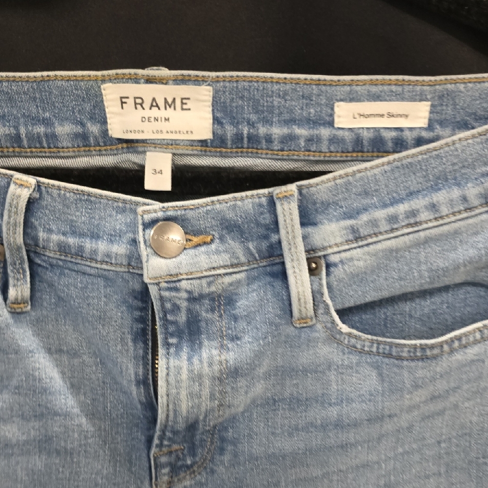 Frame Denim Light Blue Jeans